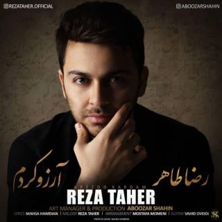 کاور آهنگ آرزو کردم از رضا طاهر