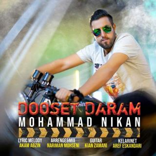 کاور آهنگ دوست دارم از محمد نیکان