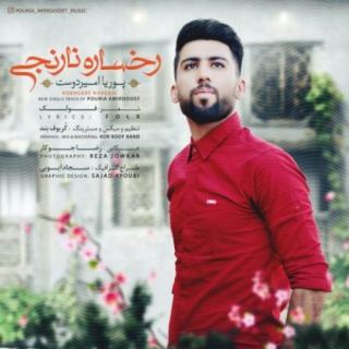 کاور آهنگ رخساره نارنجی از پوریا امیردوست