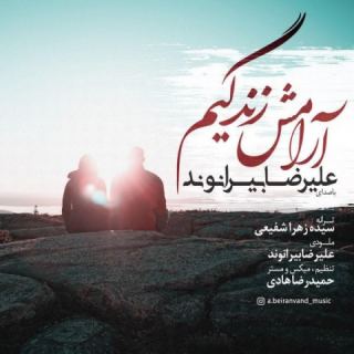 کاور آهنگ آرامش زندگیم از علیرضا بیرانوند