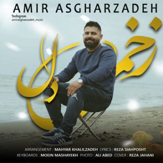 کاور آهنگ زخمی دل قربون از امیر اصغرزاده