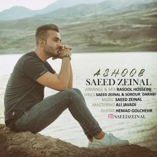 کاور آهنگ آشوب از سعید زینال